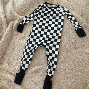 Little sleepies cool check crescent zippy